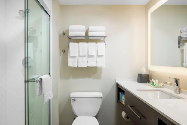 غرفة قياسية بسرير كينج مع أريكة، Holiday Inn Cleveland 4/5