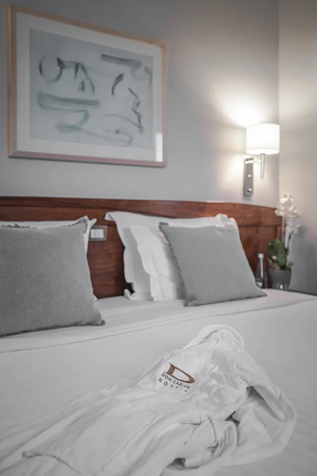 غرفة ديلوكس بسرير كينج، Hotel Dom Carlos Park 5/9