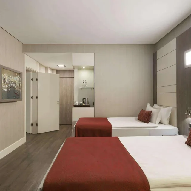 Room, Twin Beds, Smoking, Ramada Encore By Wyndham Bayrampasa 2/10