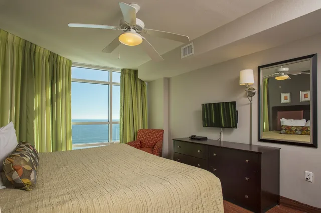 2 Bedrooms, 2 Double Beds, King Bed, Ocean Front, Sofa, Tower One, Corner، Prince Resort 2/7