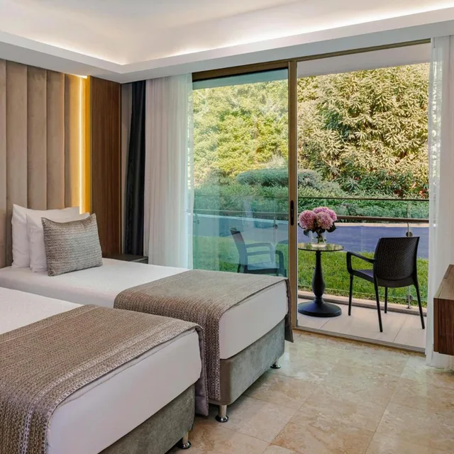 Garden, Standard, Twin Beds، Vogue Hotel Supreme Bodrum 1/1
