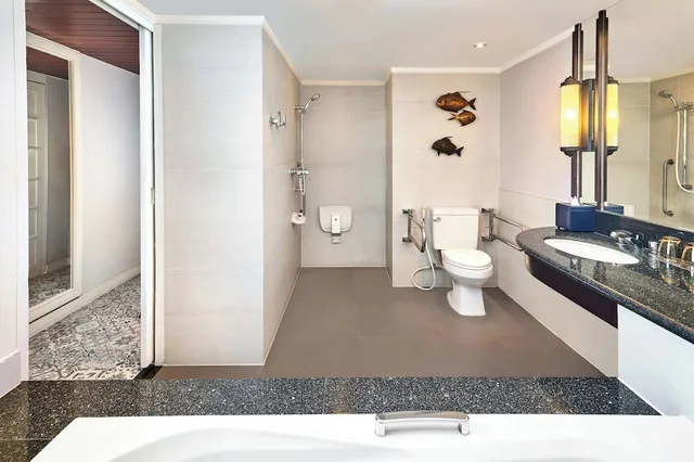 غرفة بسرير كينج بشرفة، SHERATON SAMUI RESORT 5/9