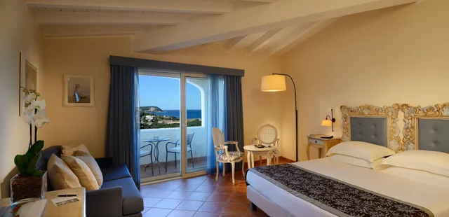 غرفة سوبيريور بسريرين منفصلين بشرفة، CPH Pevero Hotel 2/5