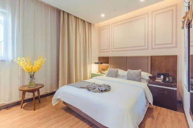 غرفة سوبيريور بسرير مزدوج، Gem Hefei Qianshan North Road Phoenix Hotel 1/1