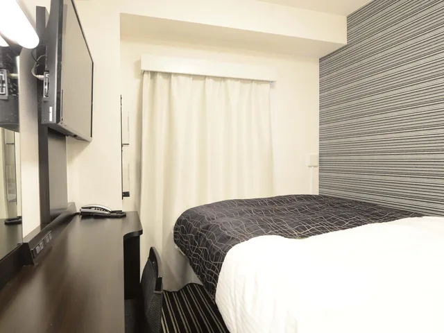 غرفة صغيرة مزدوجة للمدخنين، APA Hotel Mitoeki-kita 1/1