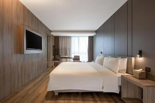 غرفة سوبيريور بسرير كوين، Atour Hotel Xi'an Gaoxin 2/2