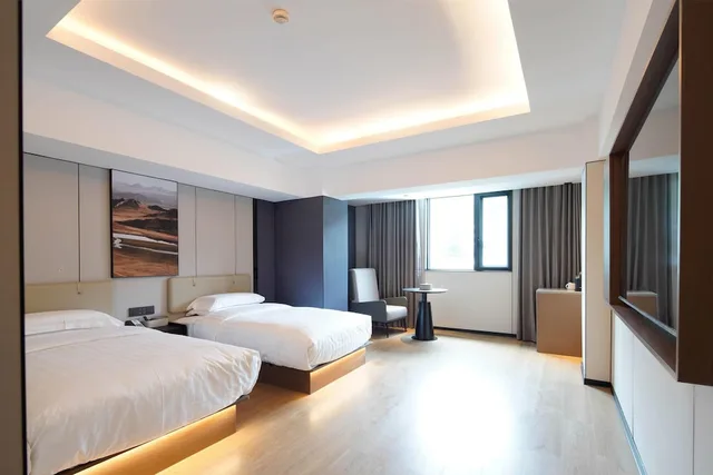 غرفة كومفورت بسريرين منفصلين، Days Inn by Wyndham Songpan Chuanzhu Temple 2/4
