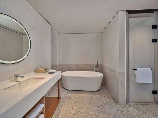 جناح ديلوكس بسرير كينج، Hilton Garden Inn Guangzhou Baiyun Airport 3/3