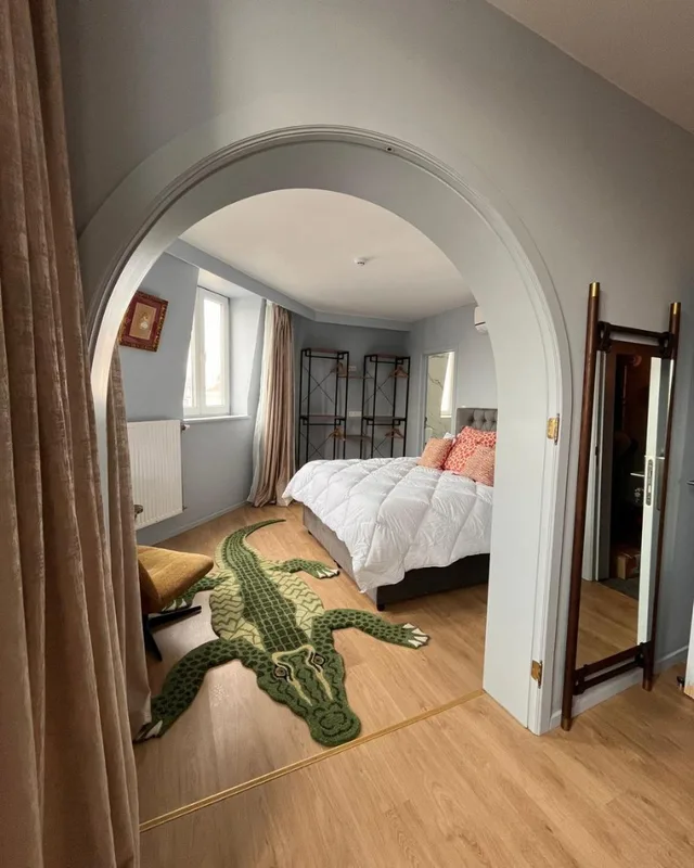 غرفة ديلوكس بسرير مزدوج، Hotel La Piece 3/5