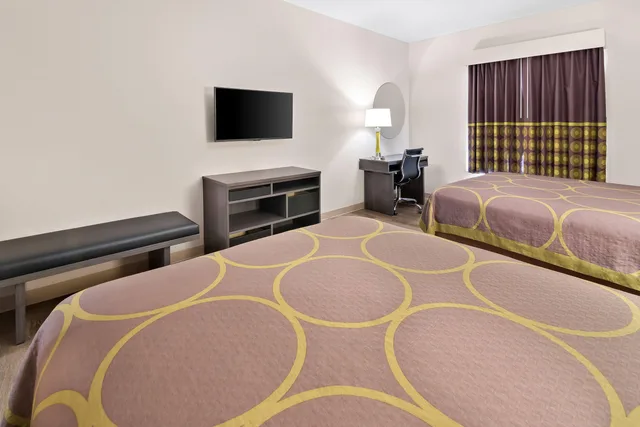 غرفة بسريرين كوين، Super 8 by Wyndham Fort Worth Stockyards 5/6
