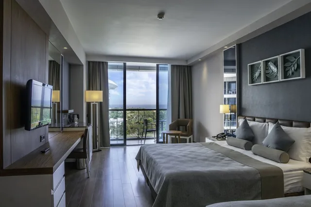 غرفة مفردة بإطلالة على البحر، Baia Hotel Lara 3/7