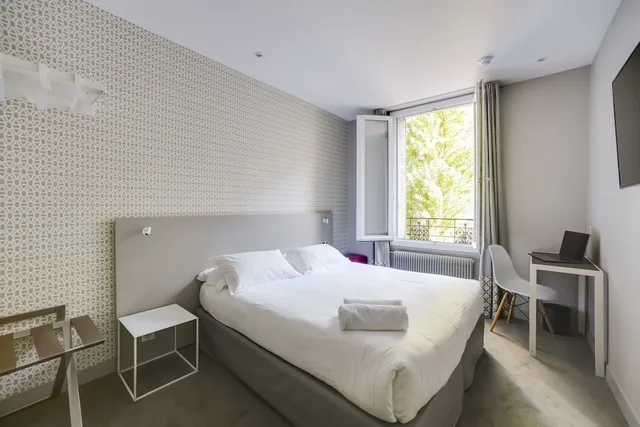 Classic, Double Bed, Acropolis Hotel Paris Boulogne 9/10