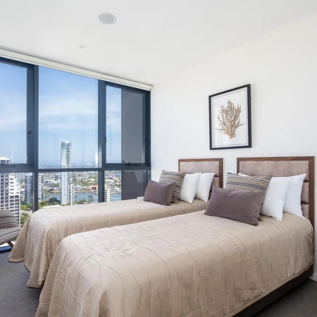 شقة بإطلالة على البحر بغرفتي نوم، Ruby Gold Coast by CLLIX 4/10