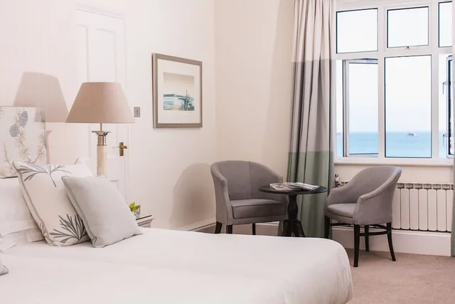 غرفة بإطلالة على البحر، St Brelades Bay Hotel 4/6