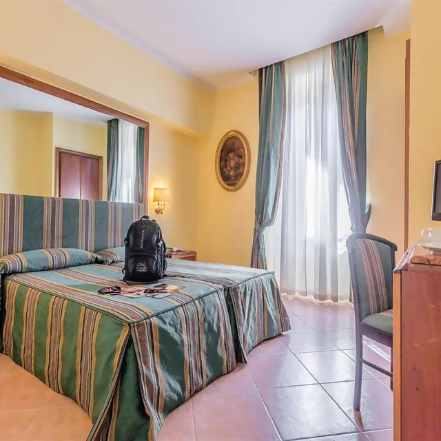غرفة قياسية بسرير مزدوج أو سريرين منفصلين، Raeli Hotel Noto 3/10
