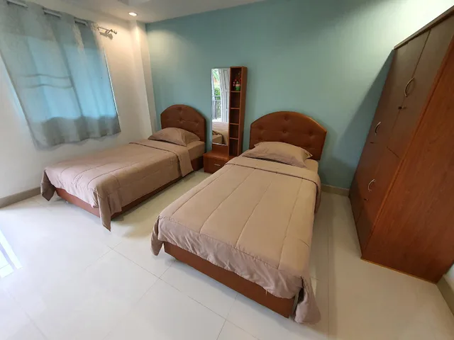 غرفة بسريرين منفصلين، Baan Phra Chan 1/1