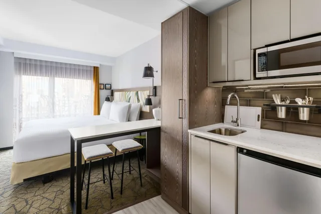 استوديو بسرير كينج بشرفة، TownePlace Suites by Marriott New York Manhattan/Chelsea 8/10
