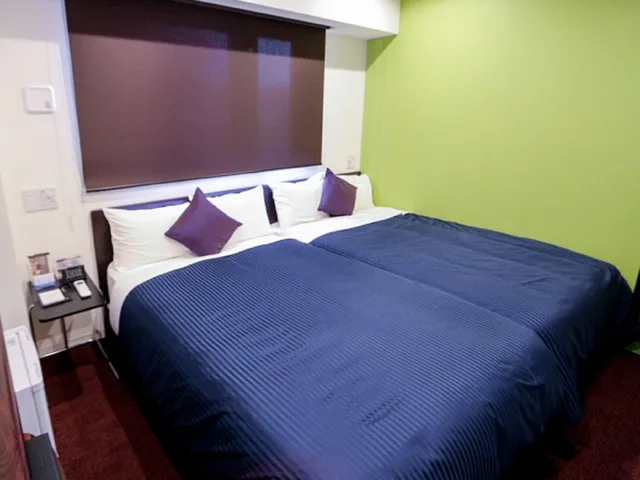 غرفة بسريرين منفصلين للمدخنين، Hotel Livemax Ueno-Ekimae 1/4
