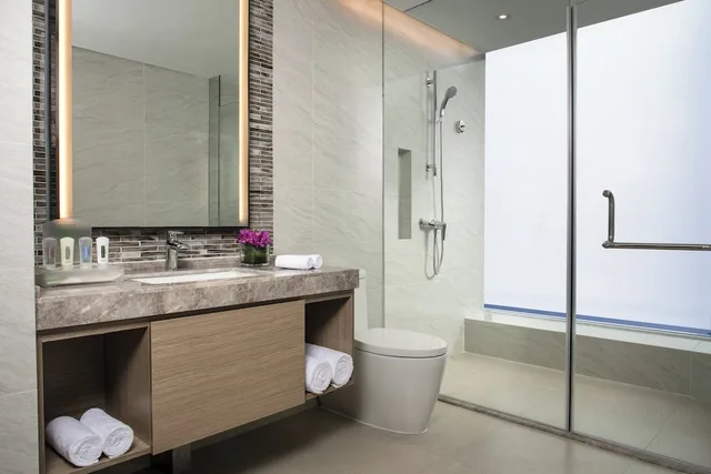 غرفة بريميوم بسريرين منفصلين، Holiday Inn Hangzhou Gongshu 9/9