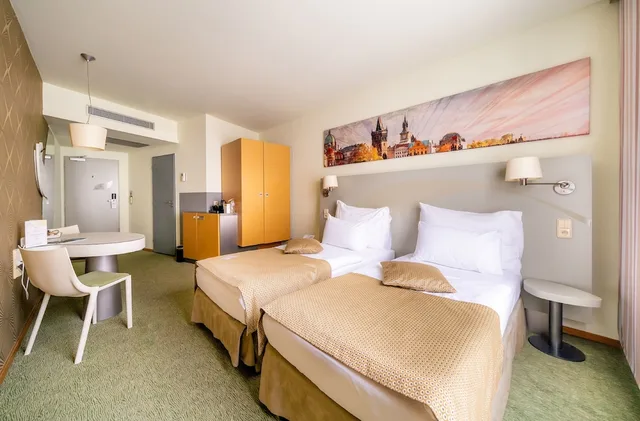 غرفة كلاسيكية بسرير مزدوج أو سريرين منفصلين، Grandium Hotel Prague 5/10