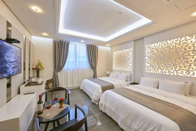 Style, Deluxe, Twin Beds، Madrid Hotel Gwangju 3/3