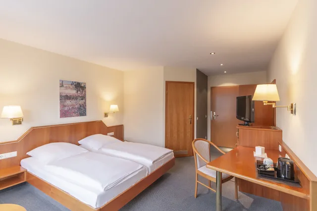 غرفة سوبيريور بسرير كينج، Hotel Markgraf Leipzig 2/6