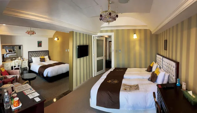 غرفة قياسية بسريرين منفصلين بشرفة، Hotel Königs Krone Kobe 6/9