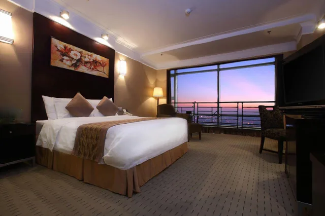 غرفة ديلوكس بسرير كينج، Blue Horizon Hotel (Qingdao Laoshan) 2/3