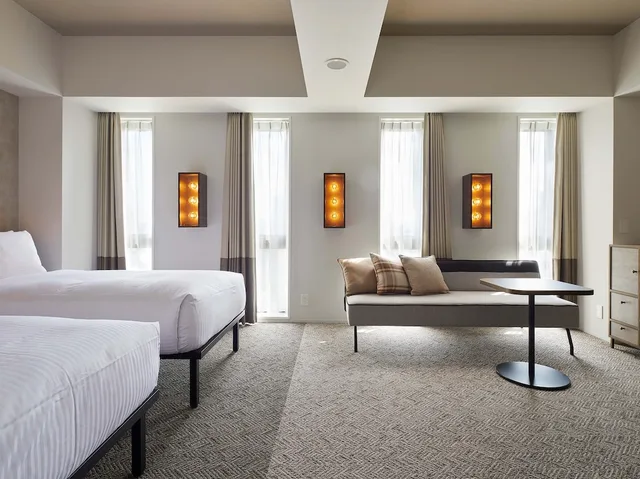 غرفة بسريرين منفصلين لذوي الإعاقة، Granbell Hotel Susukino 1/4