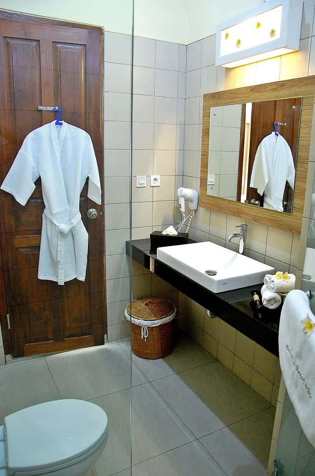 بنغل بسريرين منفصلين بإطلالة على الحديقة، Bali Dive Resort And Spa 2/2
