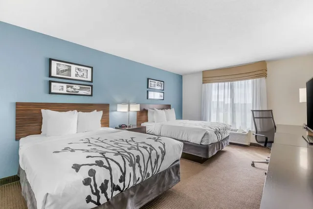 غرفة بسريرين كوين، Sleep Inn and Suites Ames near ISU Campus 2/5
