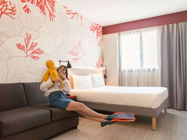 غرفة عائلية، ibis Styles Barcelona City Bogatell 2/3