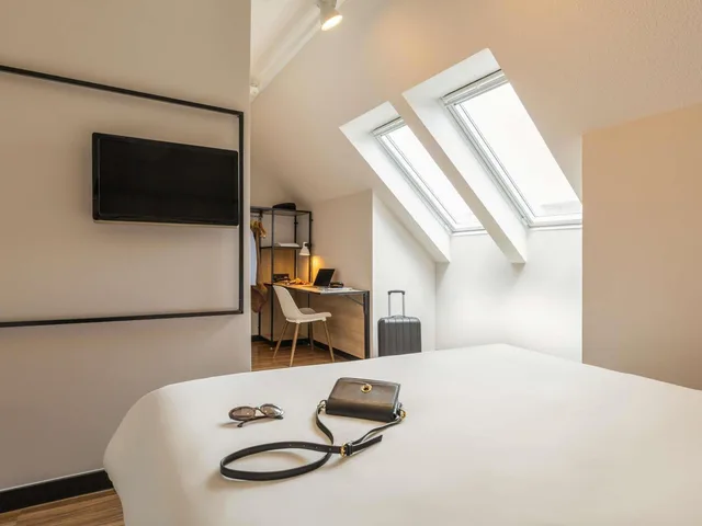 غرفة بسرير مزدوج مع سرير إضافي، ibis Namur Centre 5/9