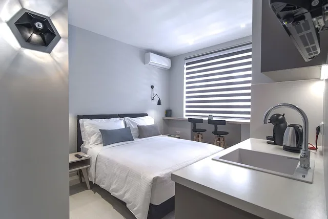غرفة اقتصادية بسرير كوين، Acropolis Stay 4/5