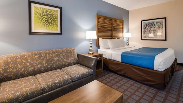 غرفة قياسية بسرير كينج مع أريكة، Best Western Fishers Indianapolis Area 3/6