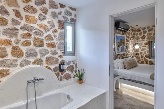 2 Bedrooms, Exclusive, Villa, 2 King Beds, Hill View, Sofa, Private Pool, Desiterra Santorini 7/10