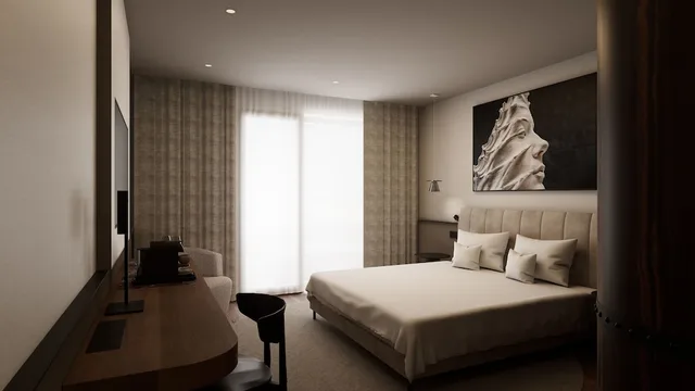 Standard, Queen Bed, Hill View، LANCHID 19 DESIGN HOTEL 4/10