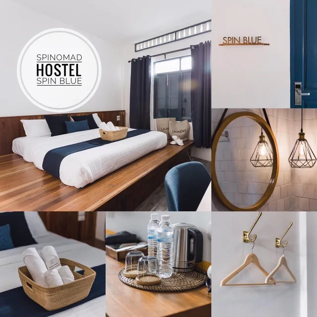غرفة ديلوكس بسرير كينج، Spinomad Hostel 4/4
