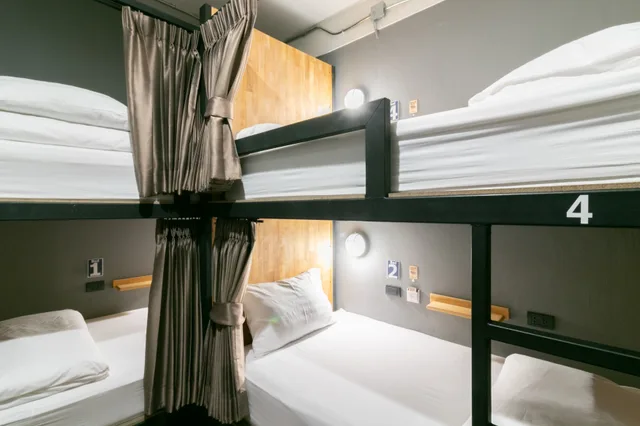 غرفة سوبيريور عائلية بأسرّة بطابقين، Timber Hostel 3/9