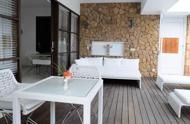 غرفة بإطلالة على البحر، Shunyata Villas Bali 8/10