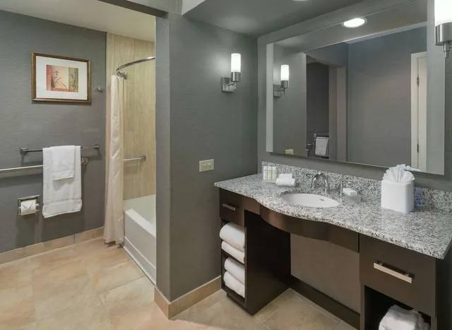 جناح بسريرين مزدوجين بغرفة نوم واحدة، Homewood Suites by Hilton Chicago - Schaumburg 6/6