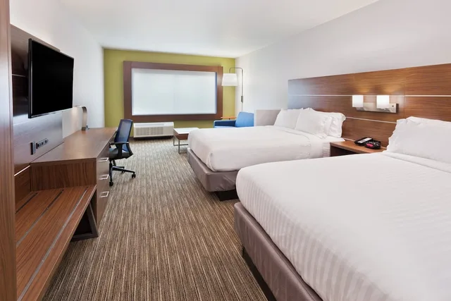 غرفة قياسية بسريرين كوين، Holiday Inn Express And Suites Cartersville 1/4