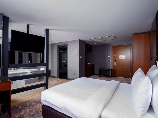 جناح جونيور بسرير كينج بشرفة، Nova Vista Eskisehir Centrum Hotel, a Member of Radisson Individuals 1/10