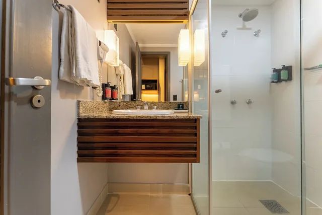 غرفة قياسية بسريرين منفصلين، Hotel Deville Business Maringa 8/8