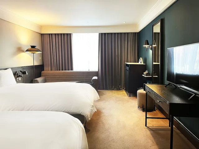 غرفة بريميوم بسرير مزدوج وسرير فردي، Maison Glad Jeju 6/9