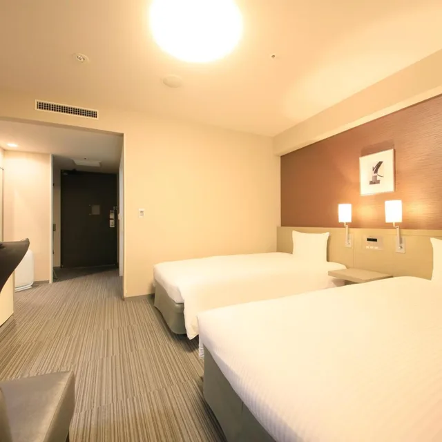 غرفة بسريرين منفصلين لذوي الإعاقة، Daiwa Roynet Hotel Tokyo Osaki 3/8