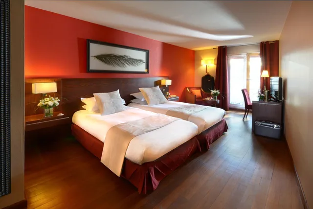 غرفة قياسية بسرير مزدوج للمدخنين، Hotel de Berny 1/1