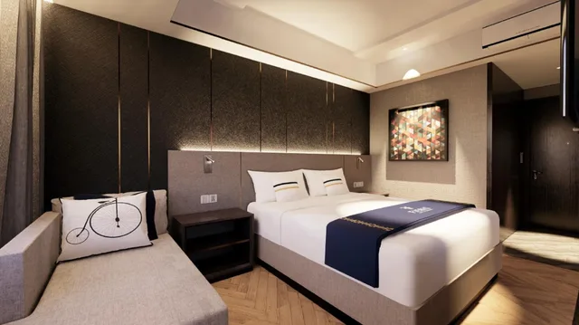 غرفة ديلوكس بسرير مزدوج أو سريرين منفصلين، Fieris Hotel 1/1