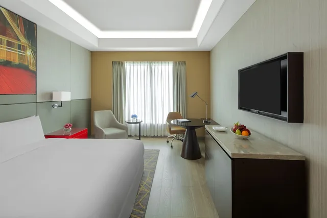 غرفة سوبيريور بسريرين منفصلين، Radisson Blu Faridabad 4/4