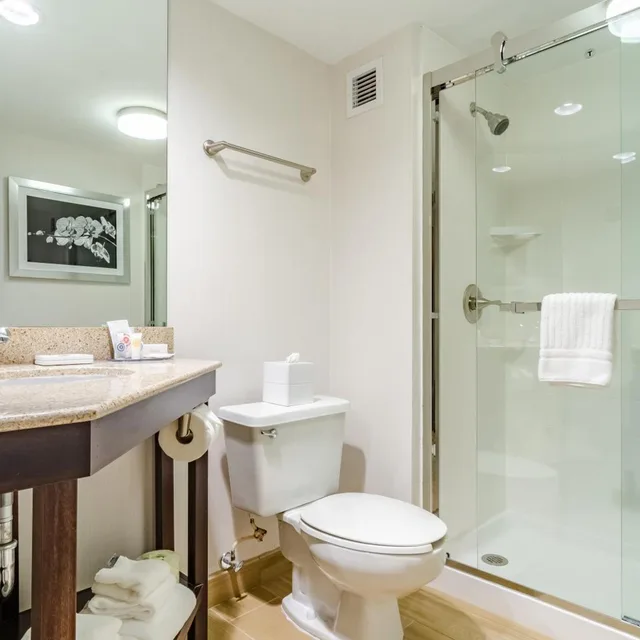 غرفة سوبيريور بسرير كينج بحوض استحمام، Comfort Inn Raleigh Midtown NC 5/7